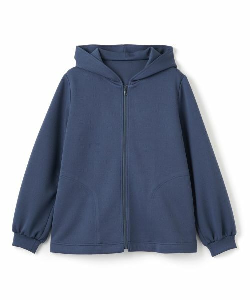 CARA O CRUZ / キャラ・オ・クルス その他アウター | 洗える ロゴジャカードのフーデッドジャケット【産地ナブル】 | 詳細23