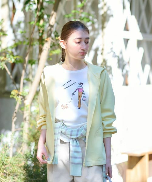 CARA O CRUZ / キャラ・オ・クルス その他アウター | 洗える ロゴジャカードのフーデッドジャケット【産地ナブル】 | 詳細6