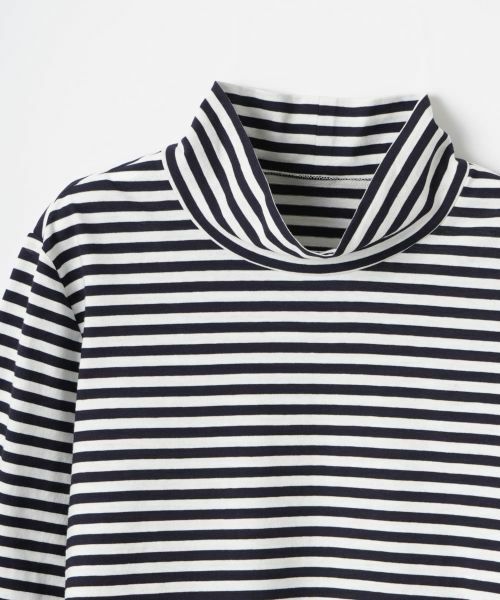 CARA O CRUZ / キャラ・オ・クルス カットソー | ボーダーハイネックカットソー | 詳細30