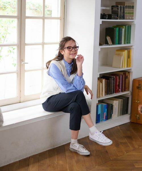 CARA O CRUZ / キャラ・オ・クルス テーラードジャケット | 洗える アランニットベスト | 詳細12