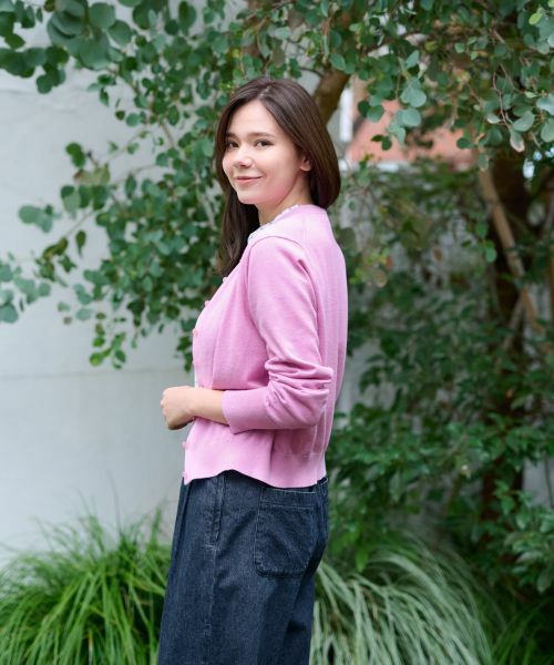 CARA O CRUZ / キャラ・オ・クルス カーディガン・ボレロ | 洗える カラーカーディガン | 詳細10