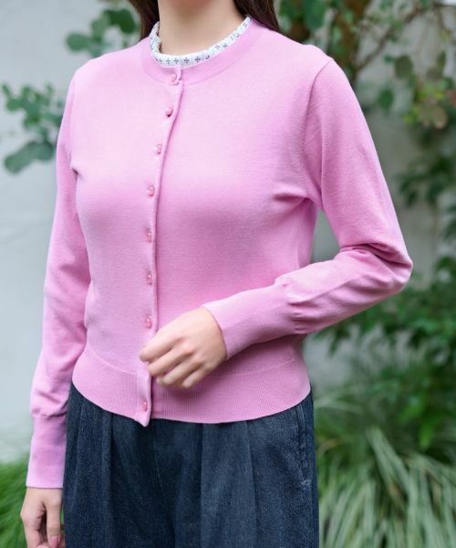 CARA O CRUZ / キャラ・オ・クルス カーディガン・ボレロ | 洗える カラーカーディガン | 詳細27