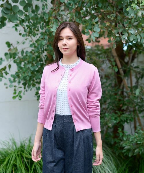 CARA O CRUZ / キャラ・オ・クルス カーディガン・ボレロ | 洗える カラーカーディガン | 詳細8