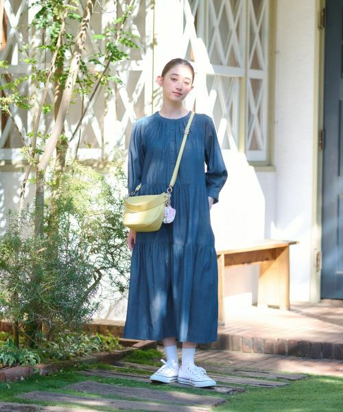 CARA O CRUZ / キャラ・オ・クルス ドレス | 洗える デニムティアードワンピース | 詳細17