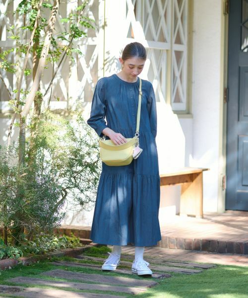 CARA O CRUZ / キャラ・オ・クルス ドレス | 洗える デニムティアードワンピース | 詳細18