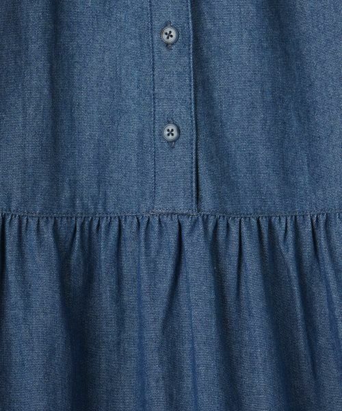 CARA O CRUZ / キャラ・オ・クルス ドレス | 洗える デニムティアードワンピース | 詳細25