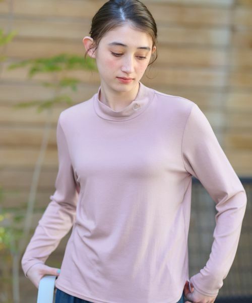 CARA O CRUZ / キャラ・オ・クルス カットソー | 洗える ハイネックカットソー | 詳細1