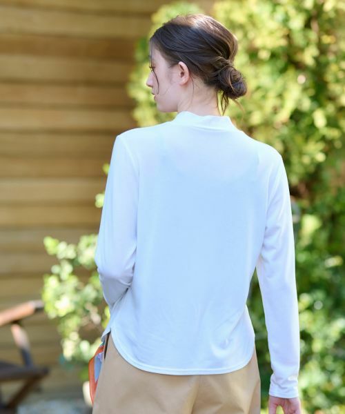 CARA O CRUZ / キャラ・オ・クルス カットソー | 洗える ハイネックカットソー | 詳細11