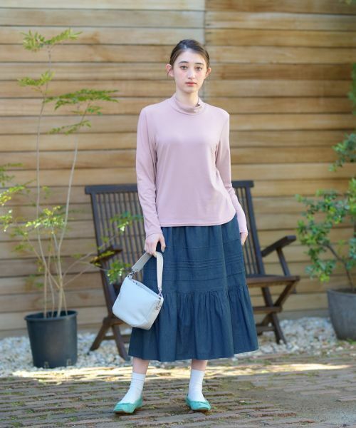 CARA O CRUZ / キャラ・オ・クルス カットソー | 洗える ハイネックカットソー | 詳細13