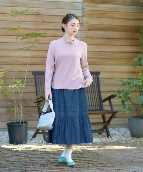 CARA O CRUZ / キャラ・オ・クルス カットソー | 洗える ハイネックカットソー | 詳細15