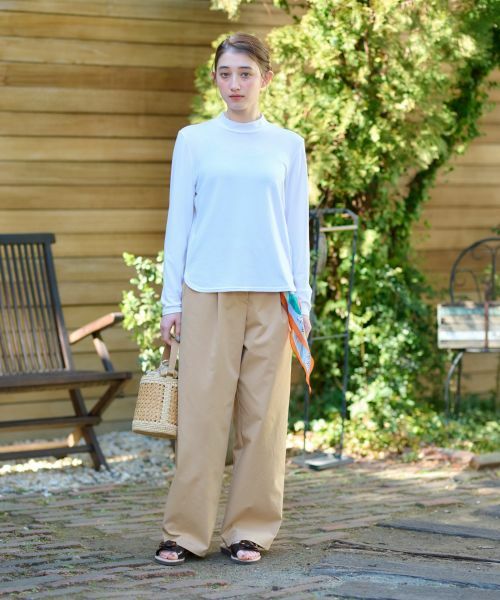 CARA O CRUZ / キャラ・オ・クルス カットソー | 洗える ハイネックカットソー | 詳細18