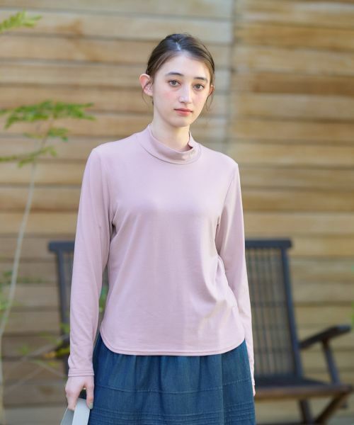 CARA O CRUZ / キャラ・オ・クルス カットソー | 洗える ハイネックカットソー | 詳細2