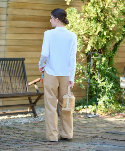 CARA O CRUZ / キャラ・オ・クルス カットソー | 洗える ハイネックカットソー | 詳細20