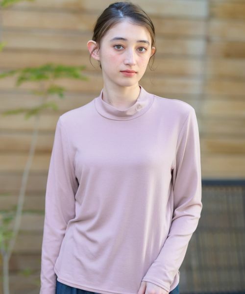 CARA O CRUZ / キャラ・オ・クルス カットソー | 洗える ハイネックカットソー | 詳細3