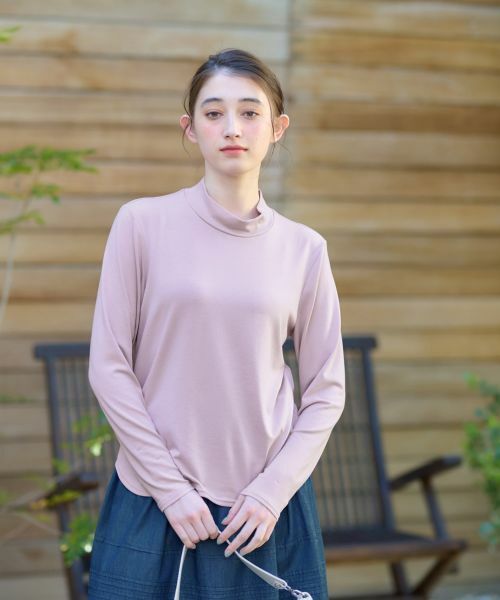 CARA O CRUZ / キャラ・オ・クルス カットソー | 洗える ハイネックカットソー | 詳細4