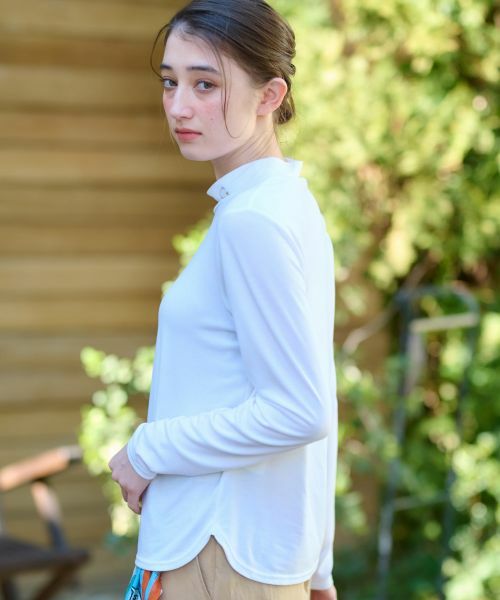 CARA O CRUZ / キャラ・オ・クルス カットソー | 洗える ハイネックカットソー | 詳細5