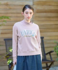 CARA O CRUZ / キャラ・オ・クルス 洗える リボンディティールスウェット セール】 洗える リボンディティールスウェット （スウェット