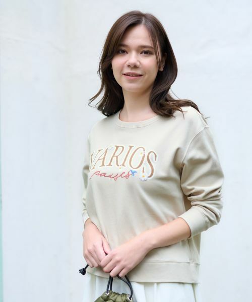 CARA O CRUZ / キャラ・オ・クルス スウェット | 洗える ロゴトレーナー | 詳細10