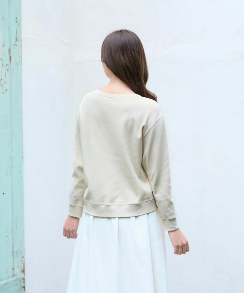CARA O CRUZ / キャラ・オ・クルス スウェット | 洗える ロゴトレーナー | 詳細11