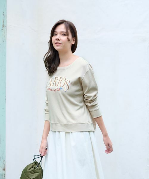 CARA O CRUZ / キャラ・オ・クルス スウェット | 洗える ロゴトレーナー | 詳細12