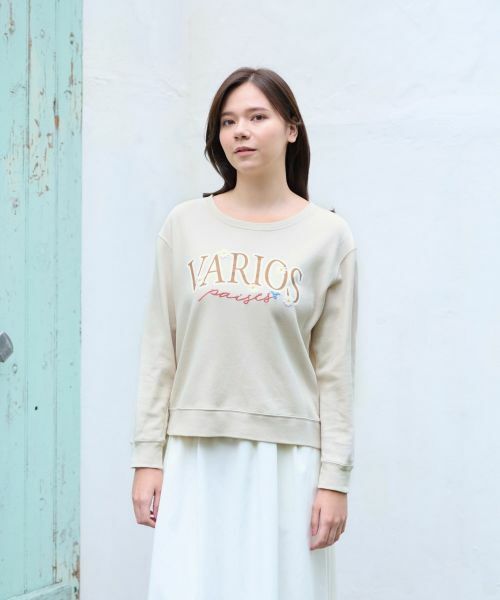 CARA O CRUZ / キャラ・オ・クルス スウェット | 洗える ロゴトレーナー | 詳細14