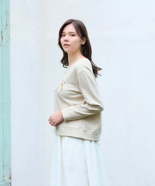 CARA O CRUZ / キャラ・オ・クルス スウェット | 洗える ロゴトレーナー | 詳細15