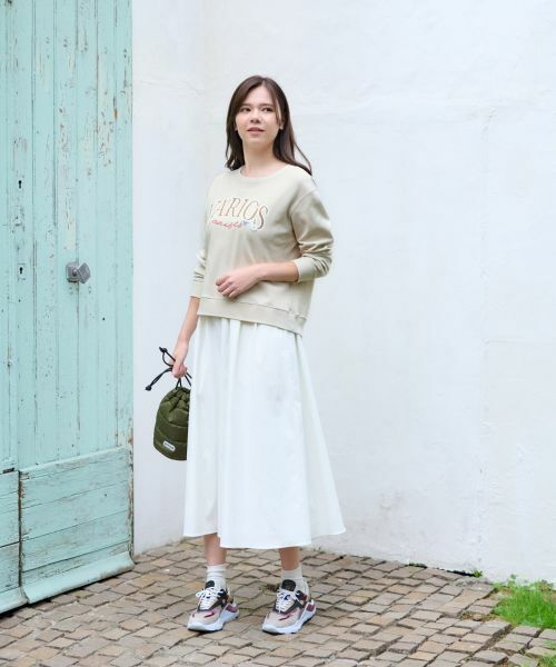 CARA O CRUZ / キャラ・オ・クルス スウェット | 洗える ロゴトレーナー | 詳細17