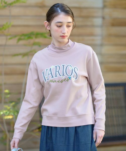 CARA O CRUZ / キャラ・オ・クルス スウェット | 洗える ロゴトレーナー | 詳細2