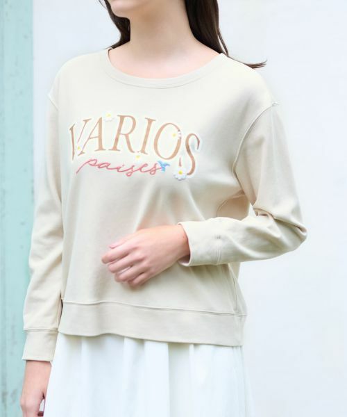 CARA O CRUZ / キャラ・オ・クルス スウェット | 洗える ロゴトレーナー | 詳細23
