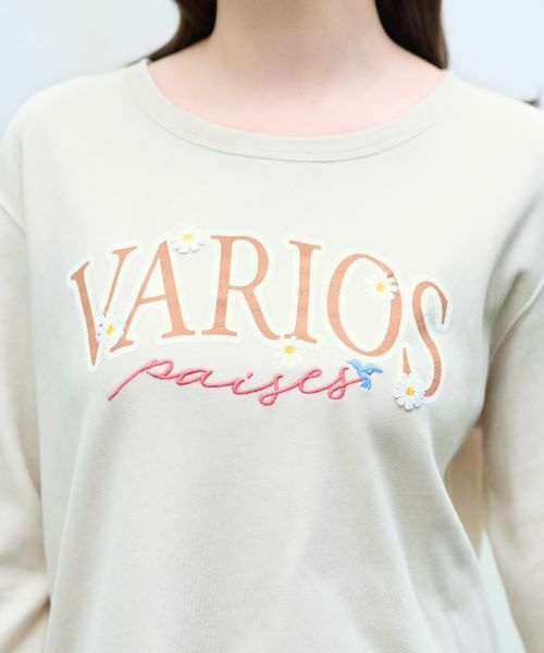 CARA O CRUZ / キャラ・オ・クルス スウェット | 洗える ロゴトレーナー | 詳細24