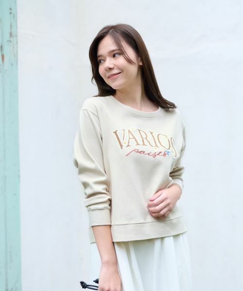 CARA O CRUZ / キャラ・オ・クルス スウェット | 洗える ロゴトレーナー | 詳細9