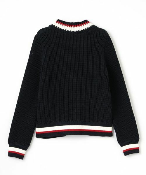 CARA O CRUZ / キャラ・オ・クルス カーディガン・ボレロ | 洗える 配色ラインカーディガン | 詳細25