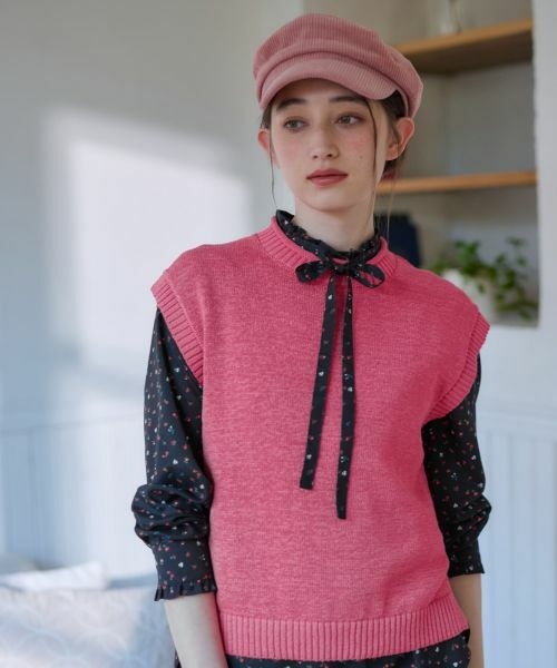 CARA O CRUZ / キャラ・オ・クルス テーラードジャケット | ニットベスト | 詳細10