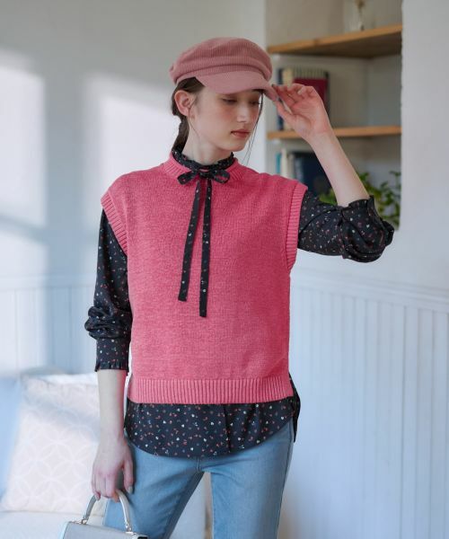 CARA O CRUZ / キャラ・オ・クルス テーラードジャケット | ニットベスト | 詳細11