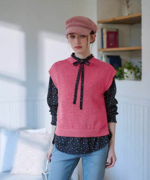 CARA O CRUZ / キャラ・オ・クルス テーラードジャケット | ニットベスト | 詳細12