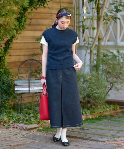 CARA O CRUZ / キャラ・オ・クルス テーラードジャケット | ニットベスト | 詳細14