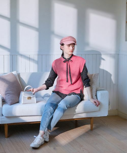 CARA O CRUZ / キャラ・オ・クルス テーラードジャケット | ニットベスト | 詳細23