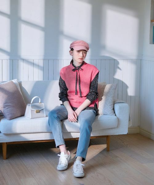 CARA O CRUZ / キャラ・オ・クルス テーラードジャケット | ニットベスト | 詳細24