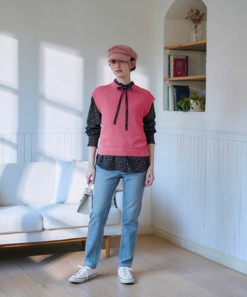 CARA O CRUZ / キャラ・オ・クルス テーラードジャケット | ニットベスト | 詳細26
