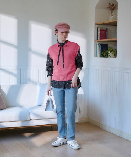 CARA O CRUZ / キャラ・オ・クルス テーラードジャケット | ニットベスト | 詳細27