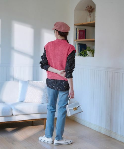 CARA O CRUZ / キャラ・オ・クルス テーラードジャケット | ニットベスト | 詳細30