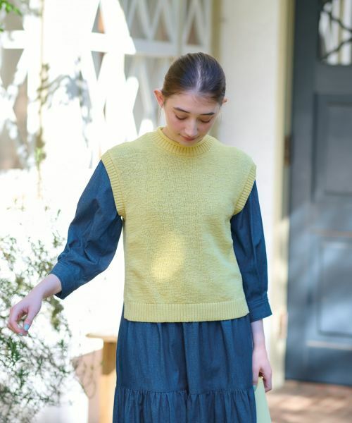 CARA O CRUZ / キャラ・オ・クルス テーラードジャケット | ニットベスト | 詳細5