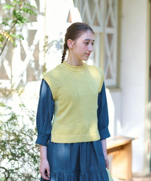 CARA O CRUZ / キャラ・オ・クルス テーラードジャケット | ニットベスト | 詳細8