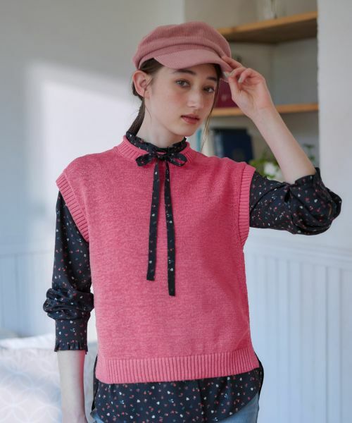 CARA O CRUZ / キャラ・オ・クルス テーラードジャケット | ニットベスト | 詳細9