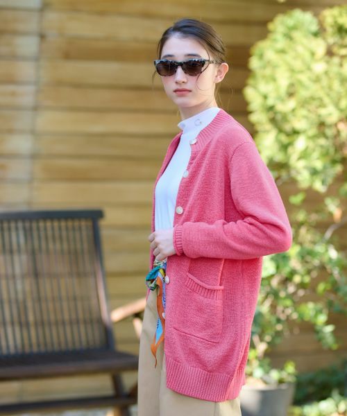 CARA O CRUZ / キャラ・オ・クルス カーディガン・ボレロ | スタンドカラーのカ−ディガン | 詳細14