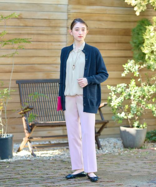 CARA O CRUZ / キャラ・オ・クルス カーディガン・ボレロ | スタンドカラーのカ−ディガン | 詳細18