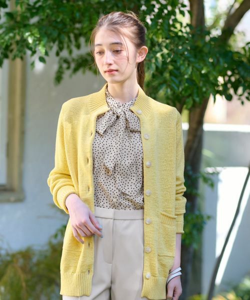 CARA O CRUZ / キャラ・オ・クルス カーディガン・ボレロ | スタンドカラーのカ−ディガン | 詳細8