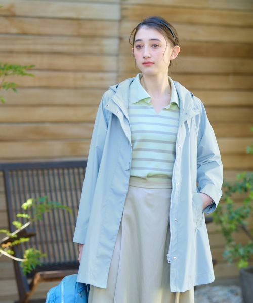 CARA O CRUZ / キャラ・オ・クルス その他アウター | 撥水 洗えるコート | 詳細1