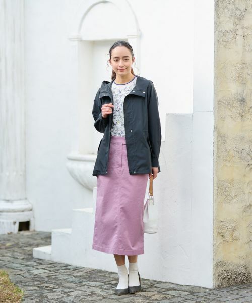 CARA O CRUZ / キャラ・オ・クルス ミニ・ひざ丈スカート | 洗える 後ろウエストゴムのタイトスカート | 詳細12