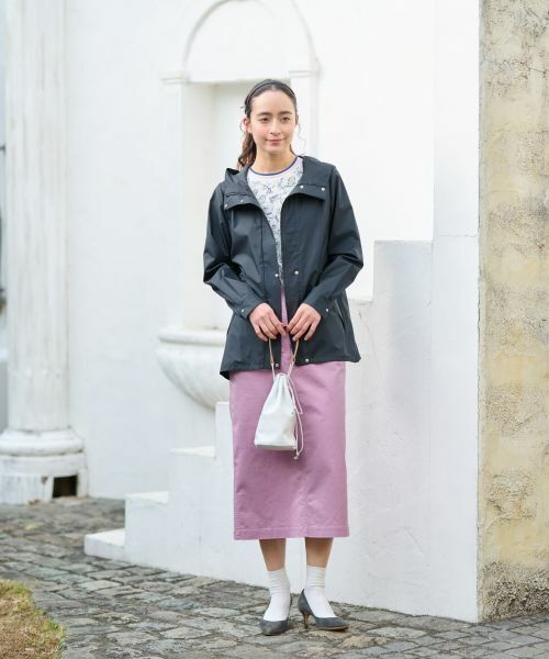 CARA O CRUZ / キャラ・オ・クルス ミニ・ひざ丈スカート | 洗える 後ろウエストゴムのタイトスカート | 詳細13